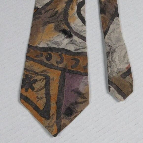 WEMBLEY Men's 100% Imported Rayon Tie Made in U.S.A. 58.5 Inches - Picture 1 of 7